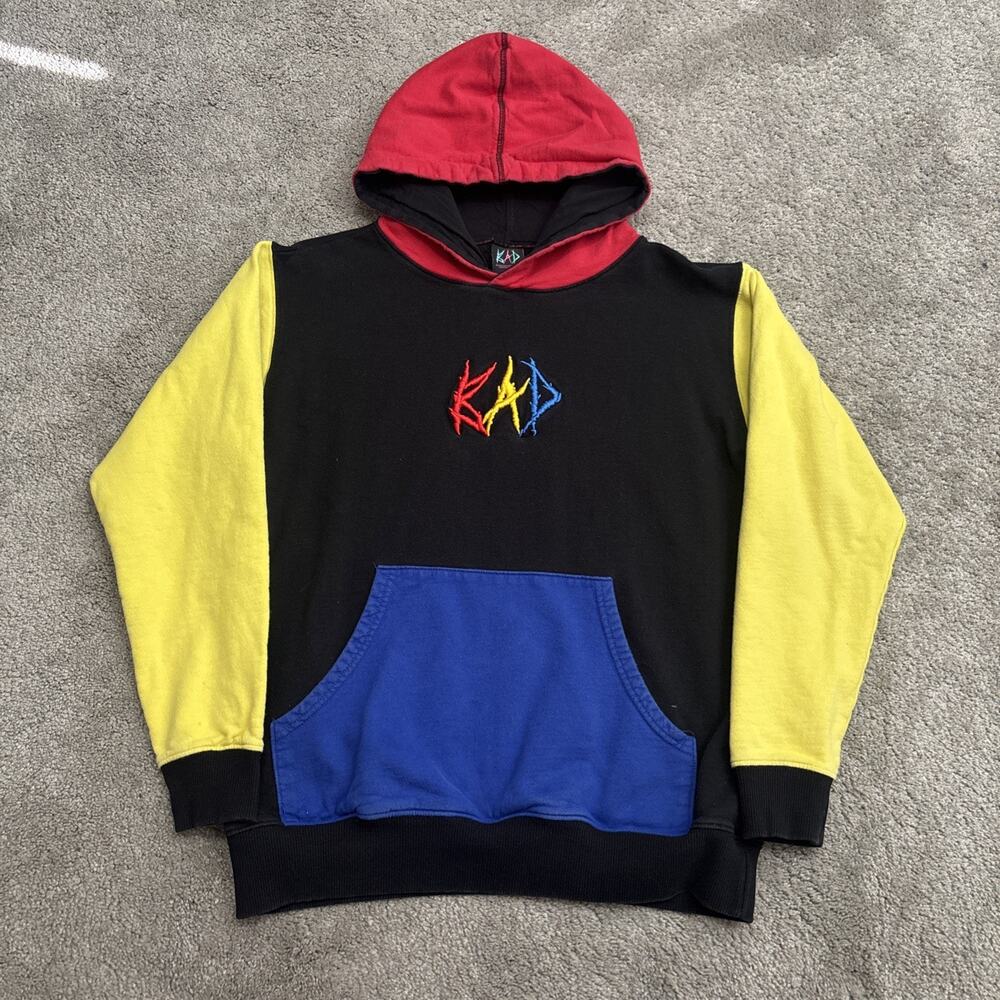 Bad Vibes Forever XXXTentacion Colorblock Hoodie Sweatshirt Size Large